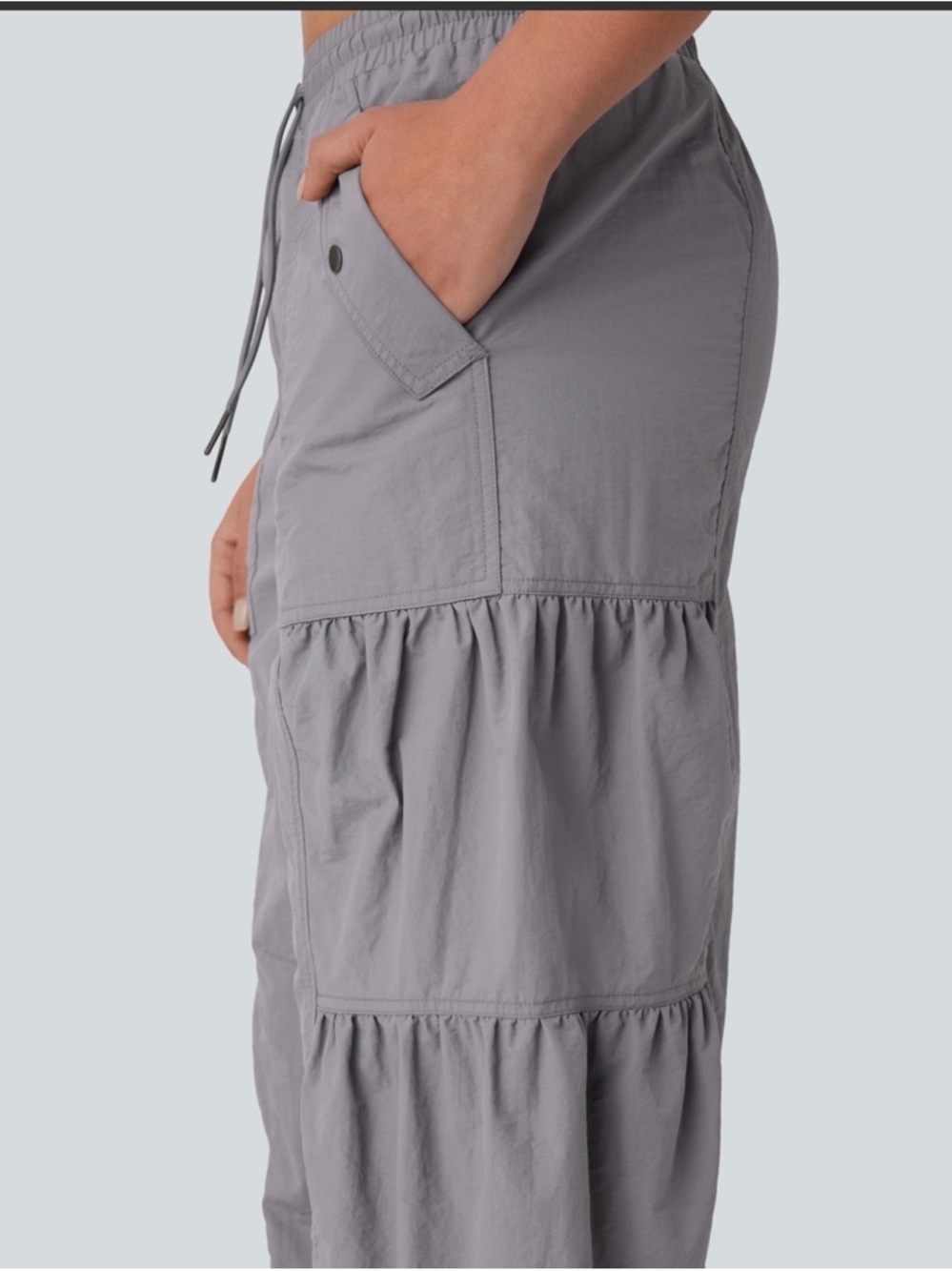 NWT Halara Cargo Parachute Pants - Picture 6 of 7